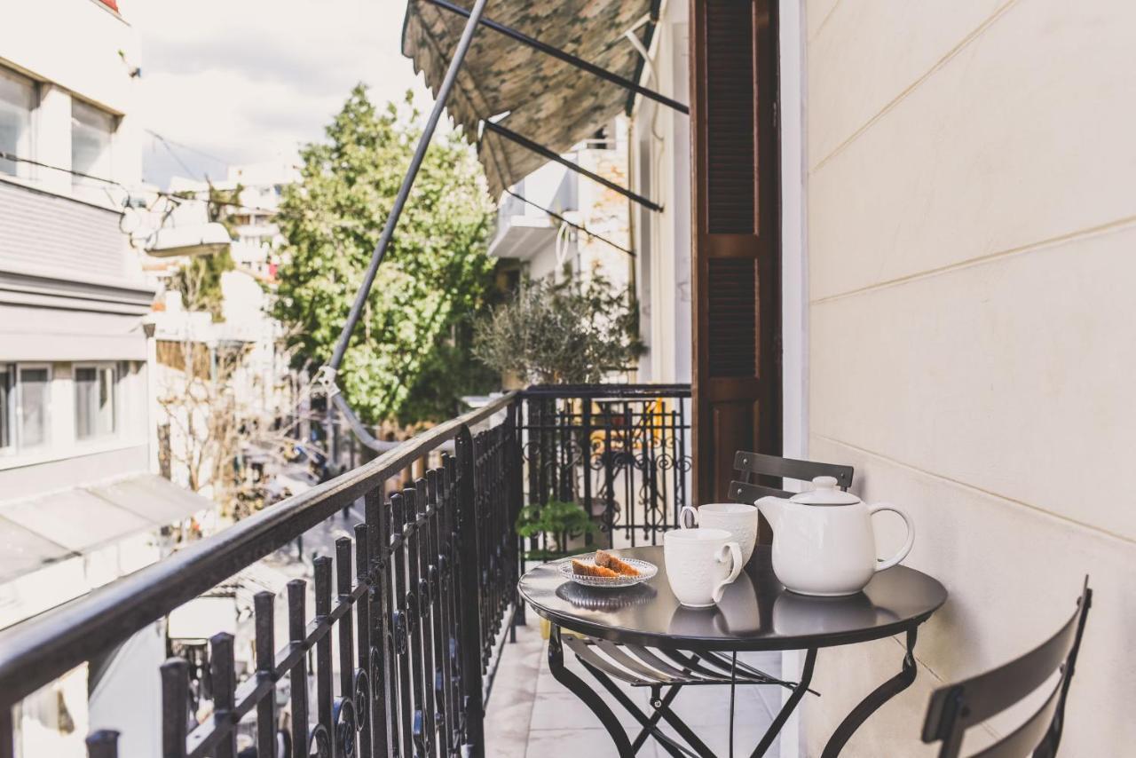 Neoclassical Apartment Near Acropolis - Livingstone Crystal Athen Exterior foto